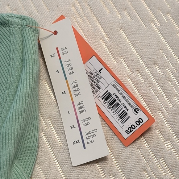 COLSIE Women’s Eyelet Corset Bralette, size Large - Picture 5 of 6